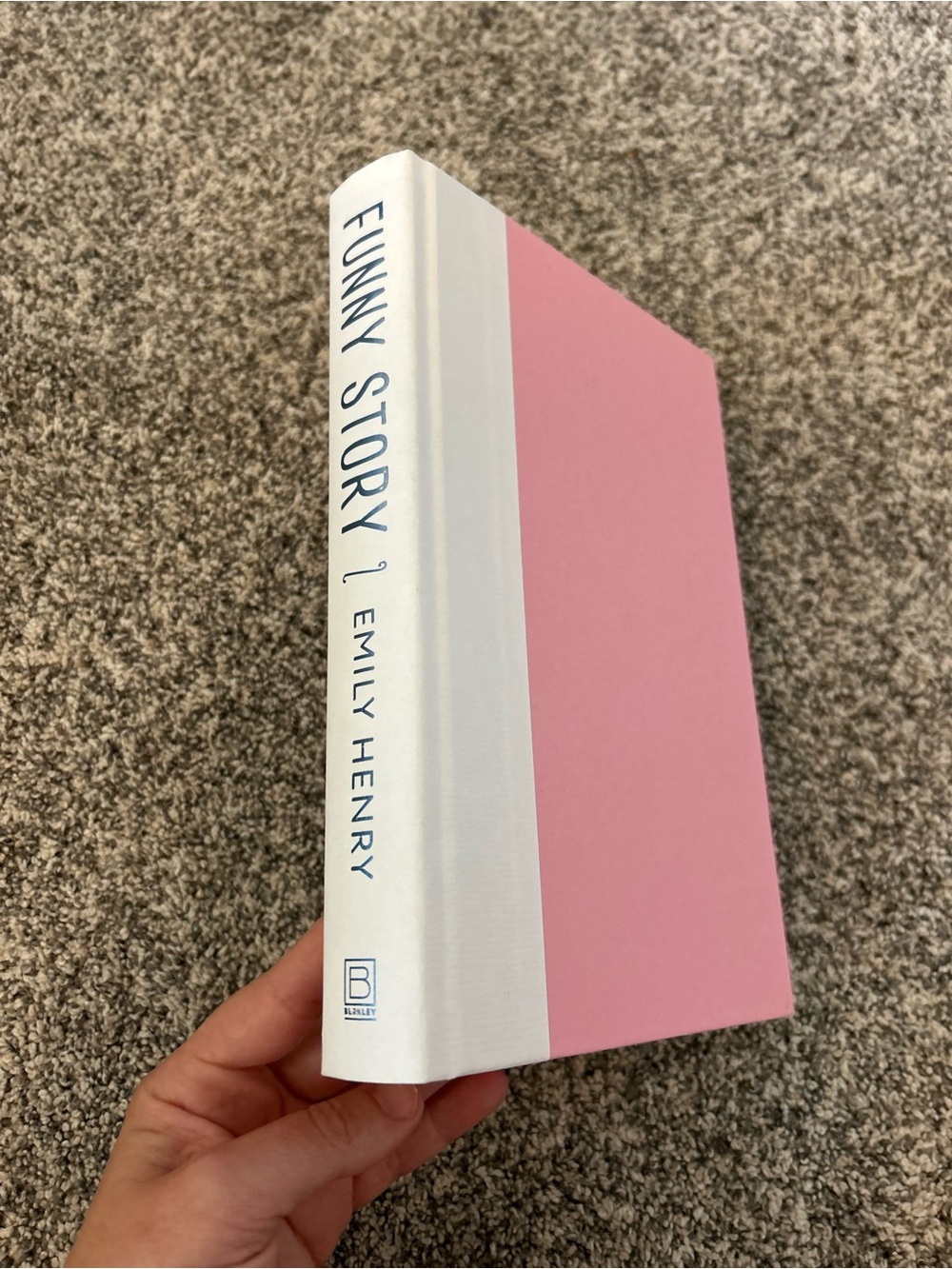 Funny Story by Emily Henry - Pink & White Hardcover
